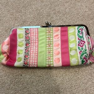 Lilly Pulitzer ribbon clutch